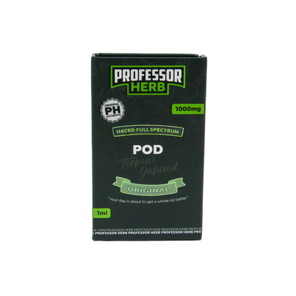 H4 replacement pod Professor Herb  Original Box