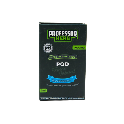 H4 replacement pod Professor Herb Blueberry box