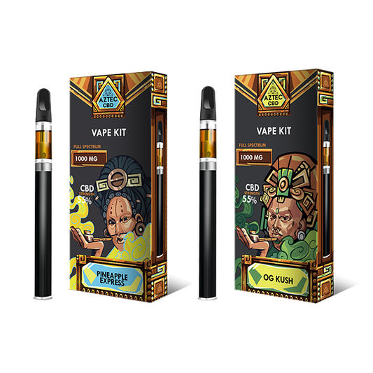 Aztec CBD 1000mg Vape Kit Full Spectrum