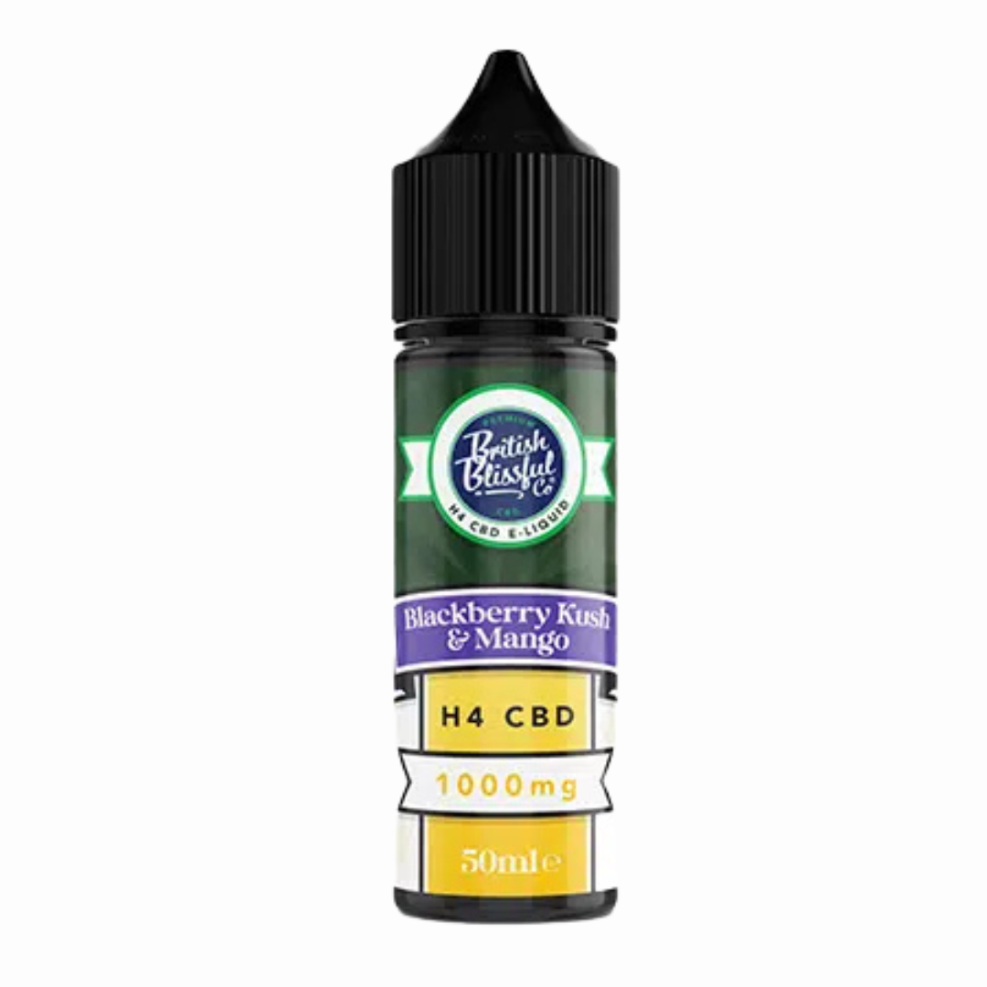 British Blissful 1000mg H4 CBD E-Liquid 50ml