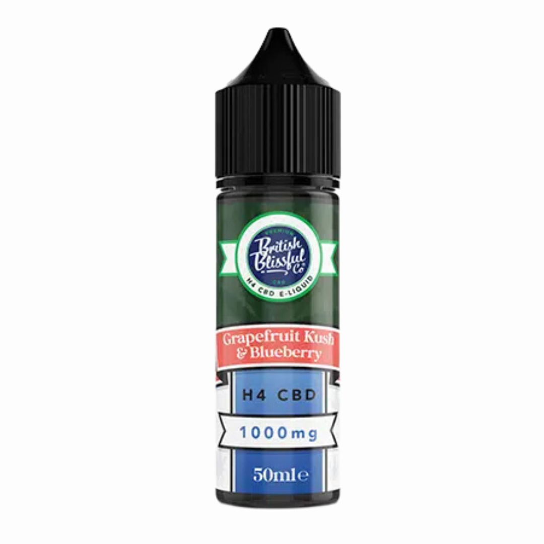 British Blissful 1000mg H4 CBD E-Liquid 50ml
