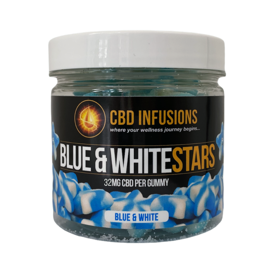 CBD Infusions - CBD Blueberry Stars 32mg 