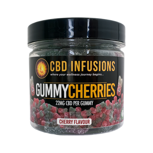 CBD Infusions - Gummy Cherries 22mg CBD