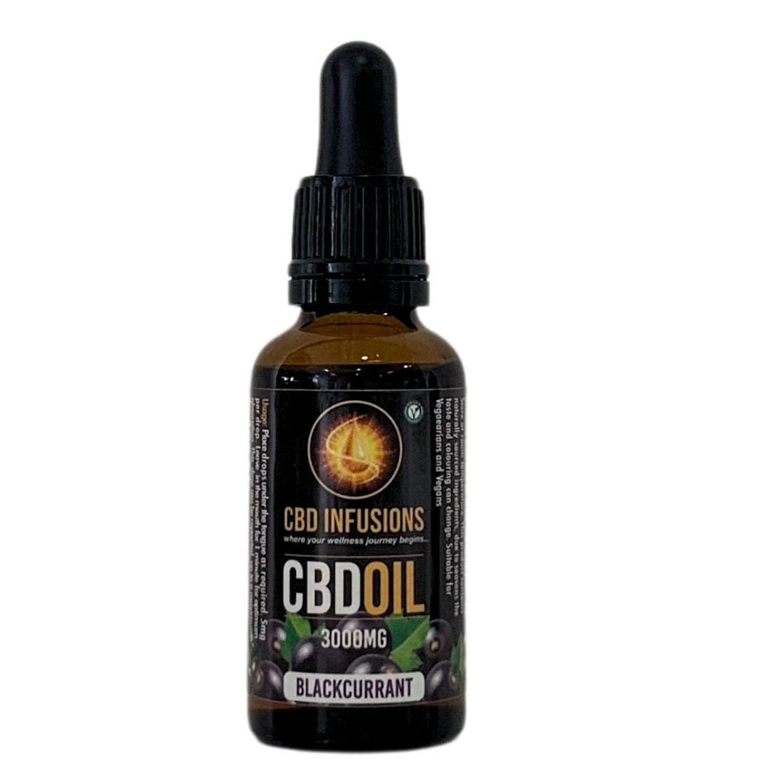 CBD Infusions 3000mg Blackcurrant CBD Oil 30ml