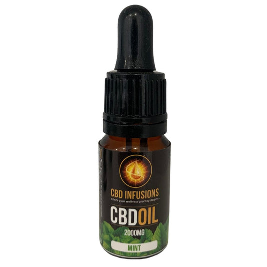 CBD Infusions Mint CBD Oil - 2000mg
