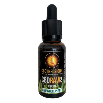 CBD Infusions Raw  CBD Oil - 3000mg