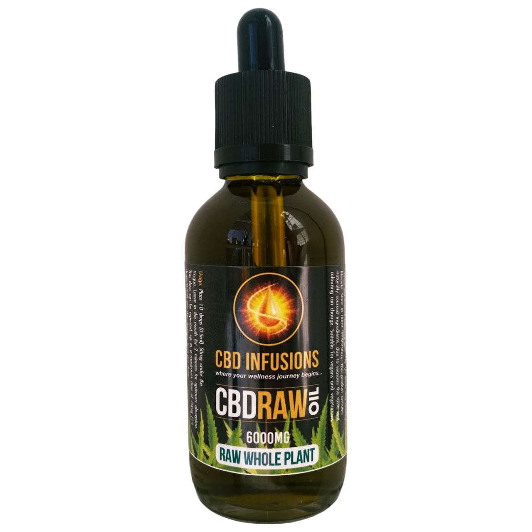 CBD Infusions Raw  CBD Oil - 6000mg