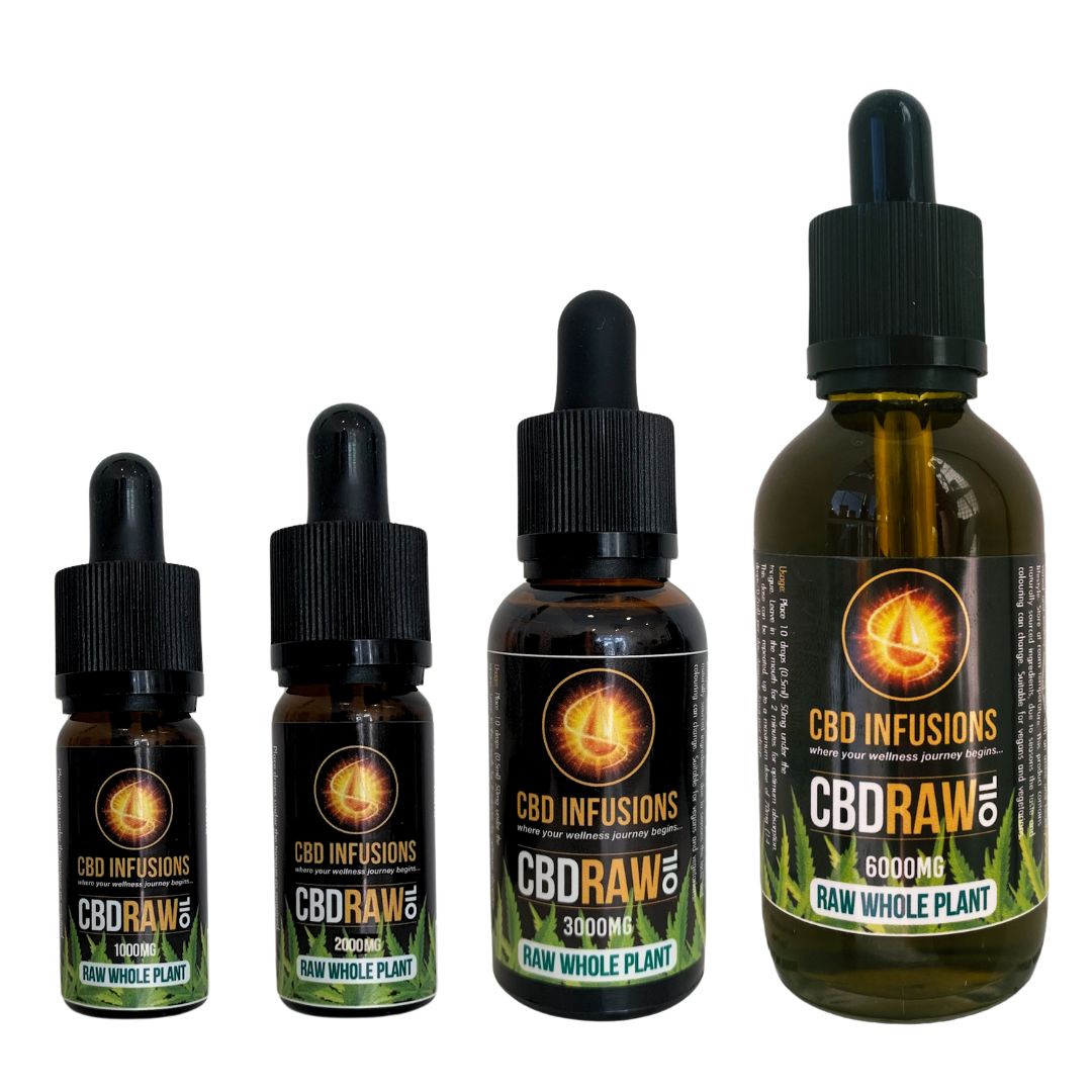 CBD Infusions Raw  CBD Oil - Various Strenghts