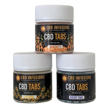  CBD Infusions Tabs 10mg Immunity Pyramid