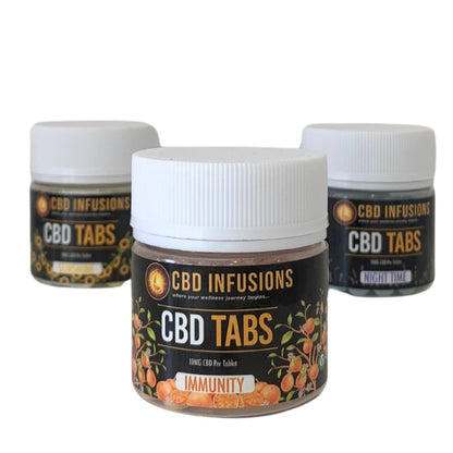  CBD Infusions Tabs 10mg Immunity Trio