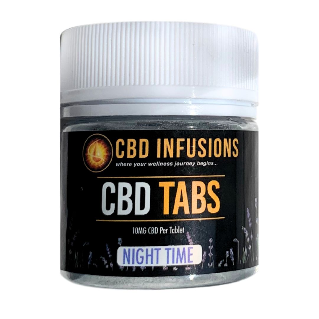  CBD Infusions Tabs 10mg Nighttime 