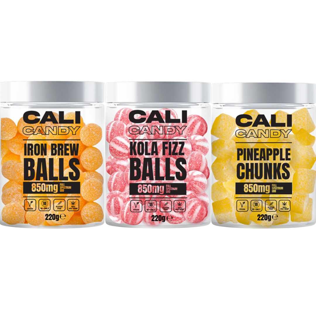 Cali Candy 850mg All Flavours Line