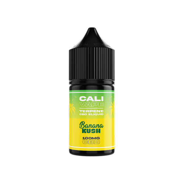 Cali Vape Banana  Kush 100mg CBD E-liquid