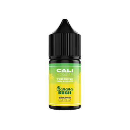 Cali Vape Banana Kush 500mg CBD E-liquid