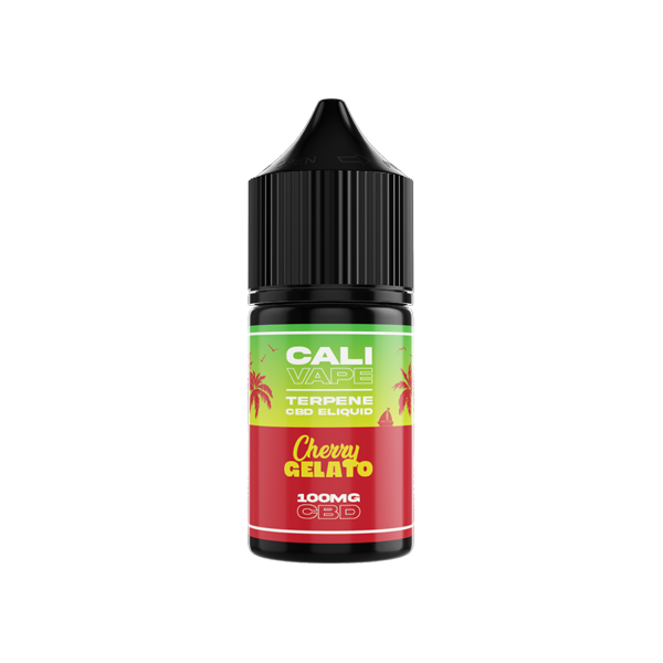 Cali Vape Cherry Gelato 100mg CBD E-liquid