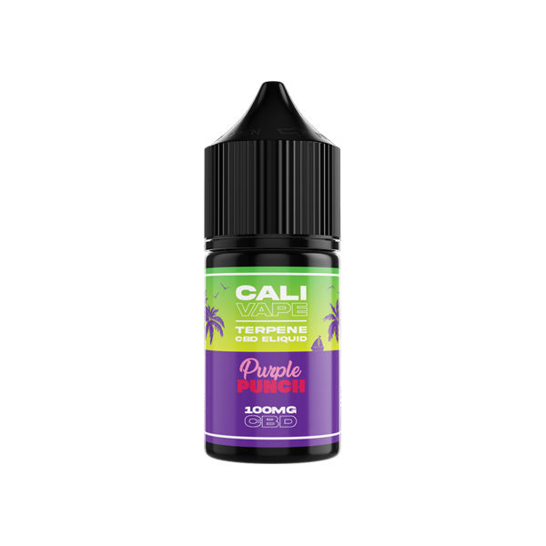 Cali Vape Purple Punch 100mg CBD E-liquid. 