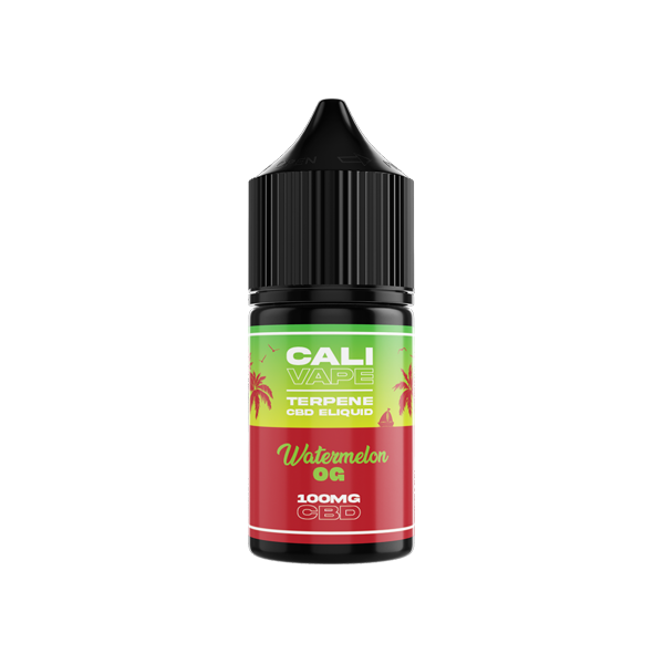 Cali Vape Watermelon OG 100mg CBD E-liquid. 