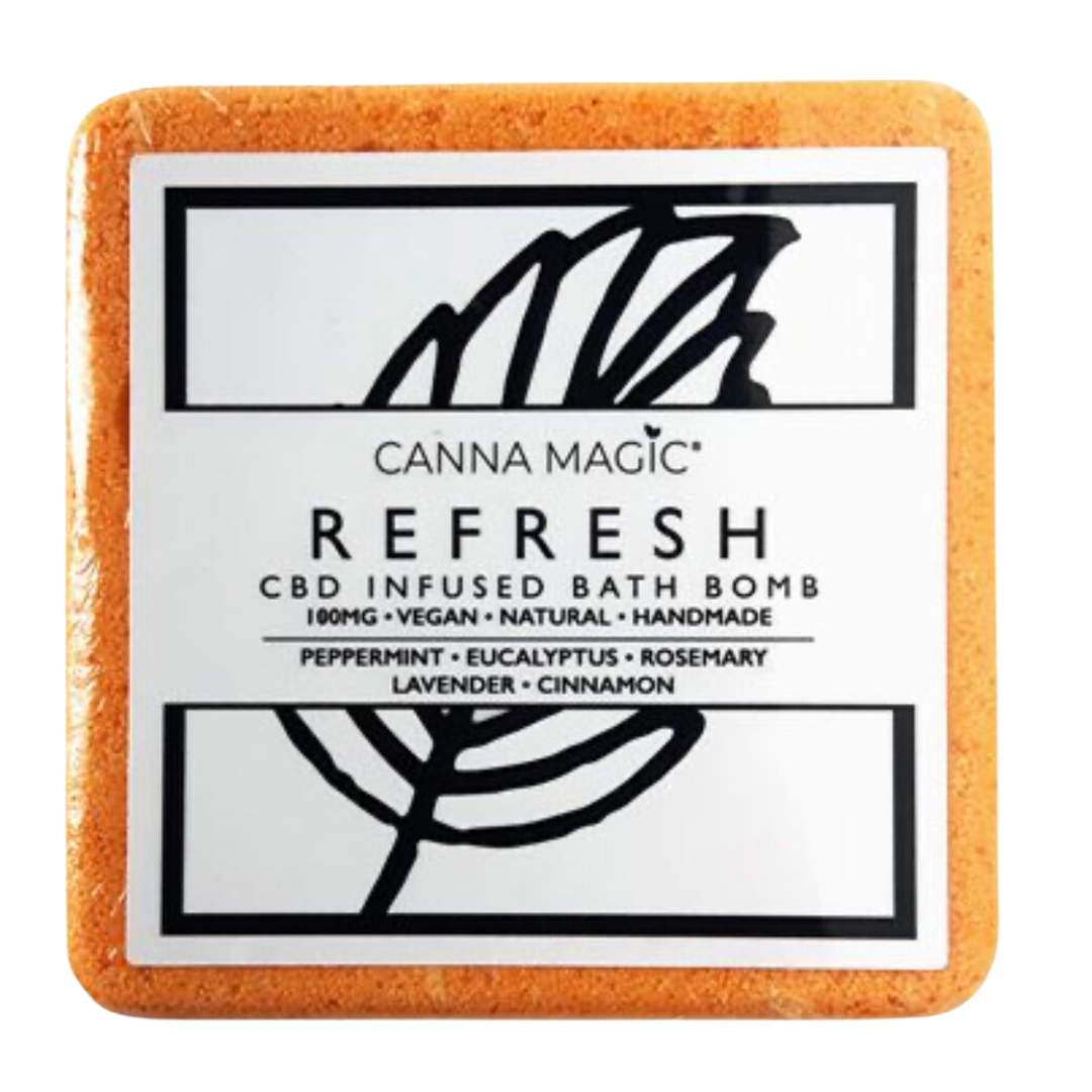 Canna Magic Refresh Bath Bombs 100mg