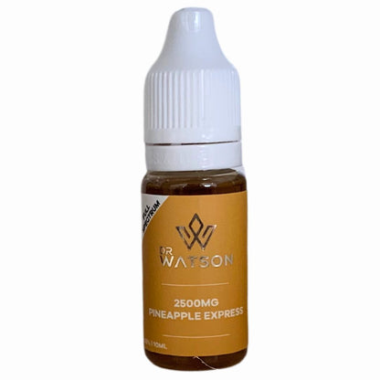 DR Watson CBD & CBG E-Liquid -Pineapple Express - 2500mg (Bottle)