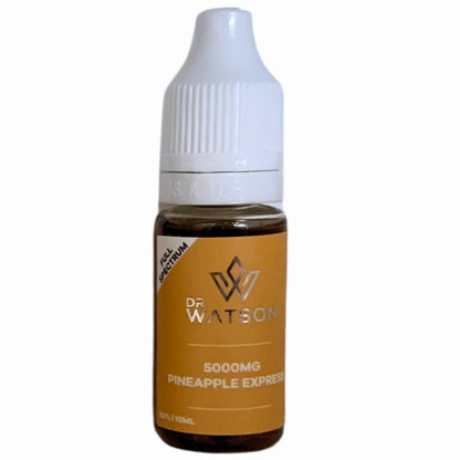 DR Watson CBD & CBG E-Liquid -Pineapple Express - 5000mg (Bottle)