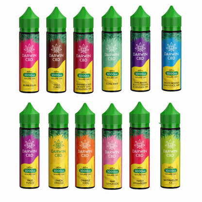 Darwin 3000mg CBD Isolate E-Liquid 60ml
