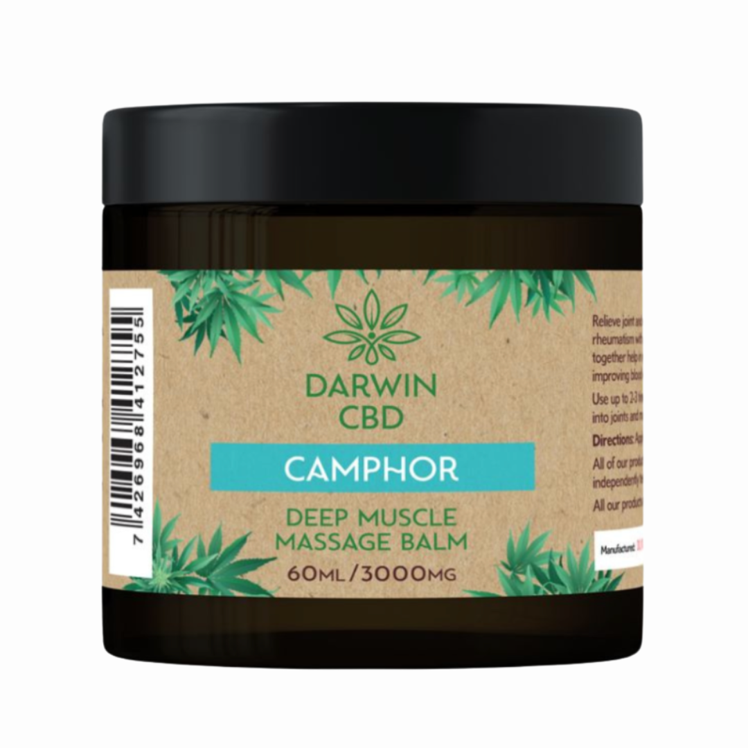 Darwin CBD 3000mg CBD Camphor Massage Balm