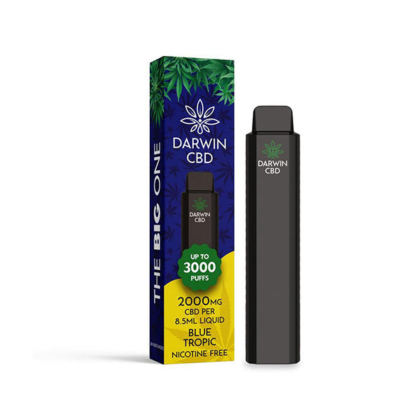 Darwin CBD Blue Tropic 2000mg Disposable Vape 