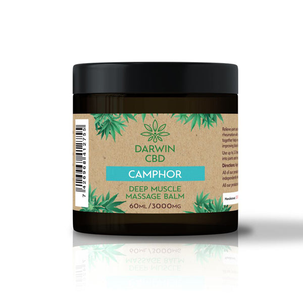 Darwin CBD Camphor Muscle Balm 3000mg