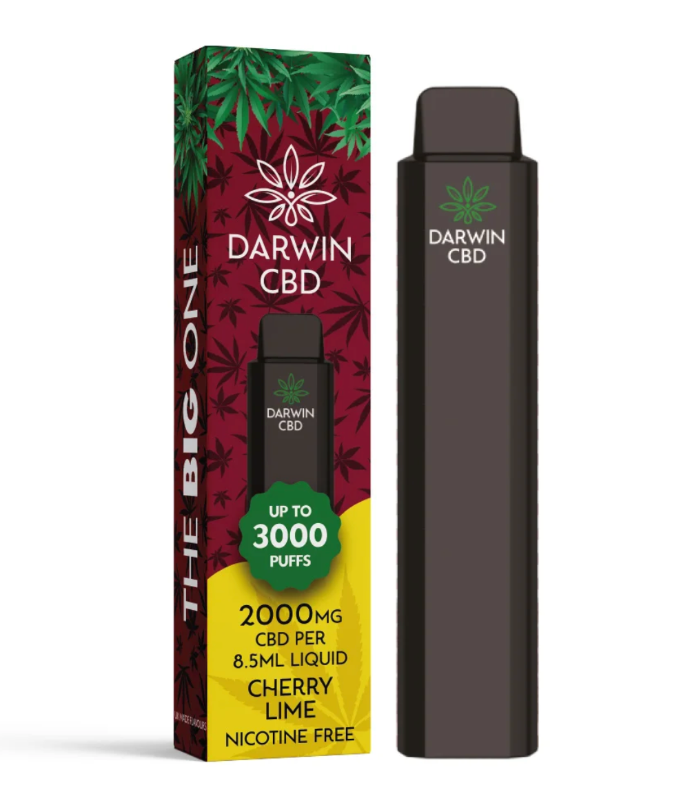 Darwin CBD Cherry Lime 2000mg Disposable Vape