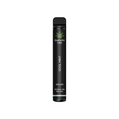 Darwin CBD Cool Mint Disposable Vape 300mg 