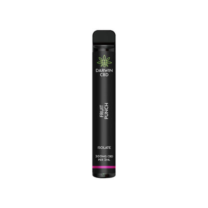 Darwin CBD Fruit Punch Disposable Vape 300mg 