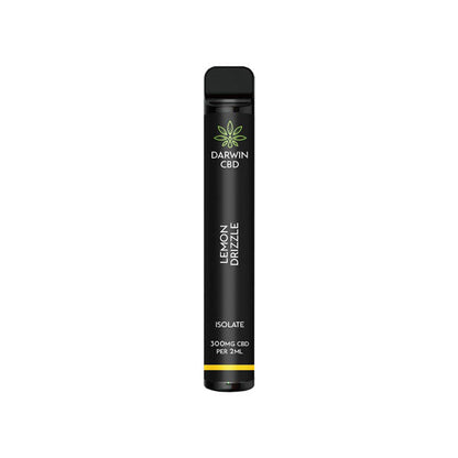 Darwin CBD Lemon Drizzle Disposable Vape 300mg 