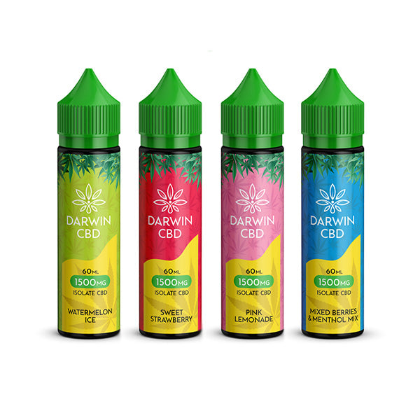 Darwin CBD Mixed Flavours 1500mg E-liquid 60ml