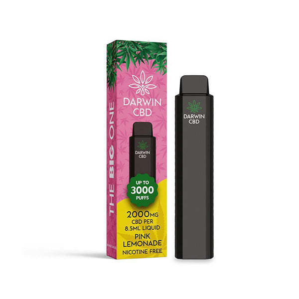 Darwin CBD Pink Lemonade 2000mg Disposable Vape 