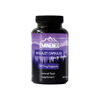 Eminence Shilajit 500mg Capsules -  100pk