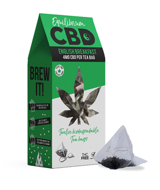 Equilibrium CBD English Breakfast Tea Bags