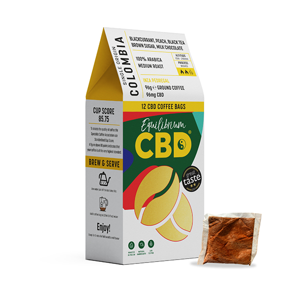  Equilibrium CBD Coffee - 12 coffee bags