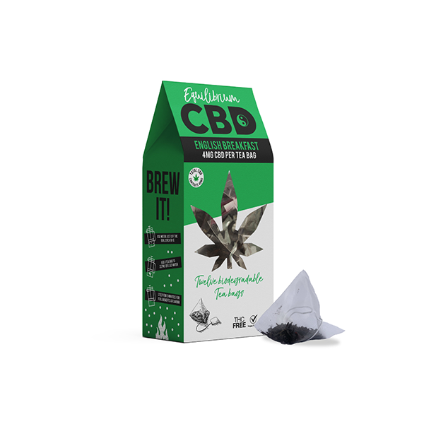 Equilibrium CBD English Breakfast Tea Bags