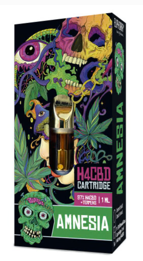 Euphoria H4CBD Amnesia Cartridge 97% 1ml