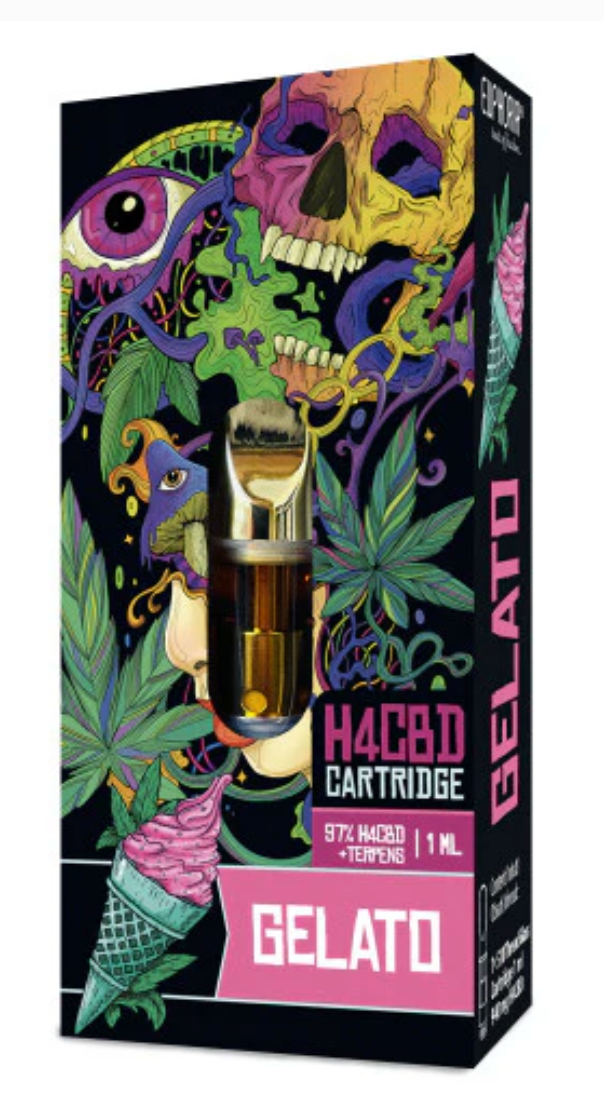 Euphoria H4CBD Gelato Cartridge 97% 1ml