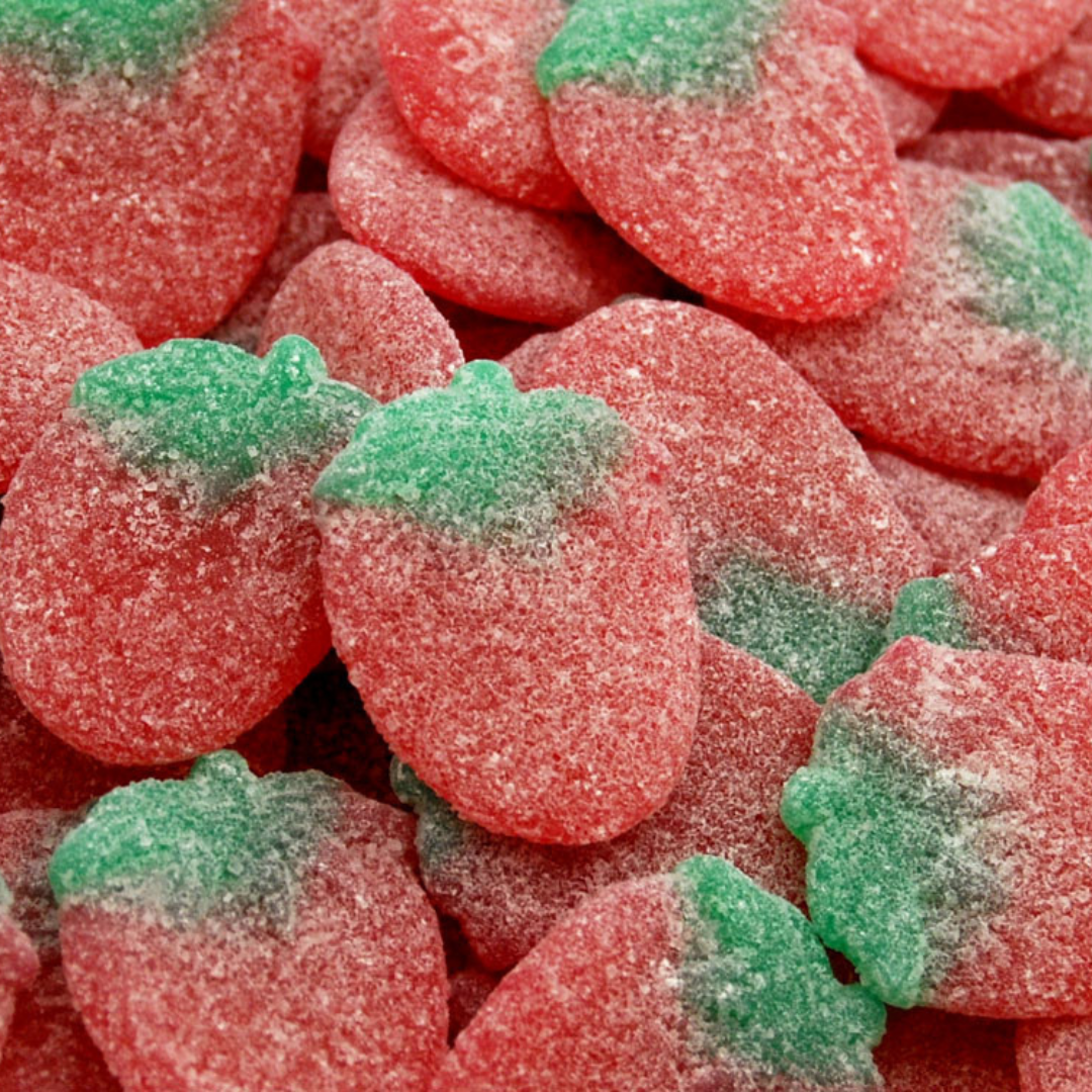 Fizzy Strawberries 3 Background