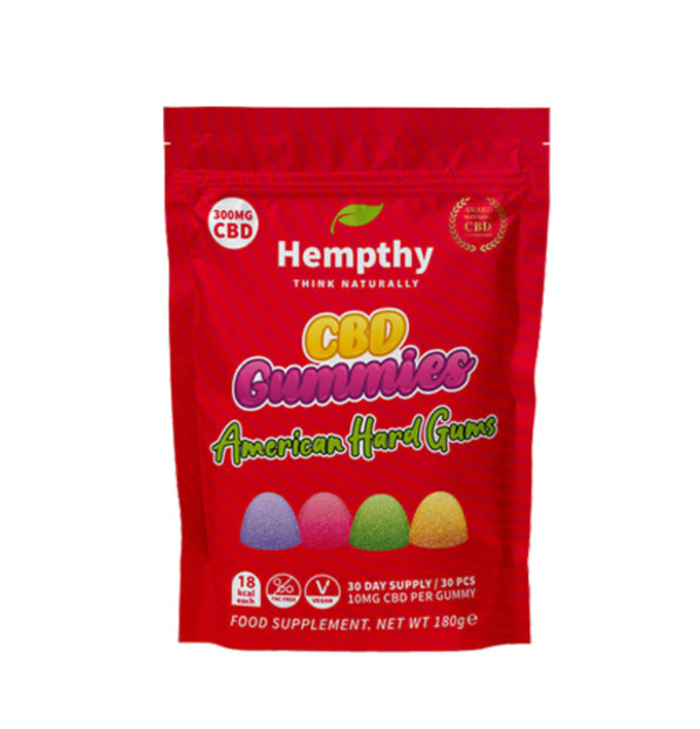 Hempthy 300mg Bags - American Hard Gums