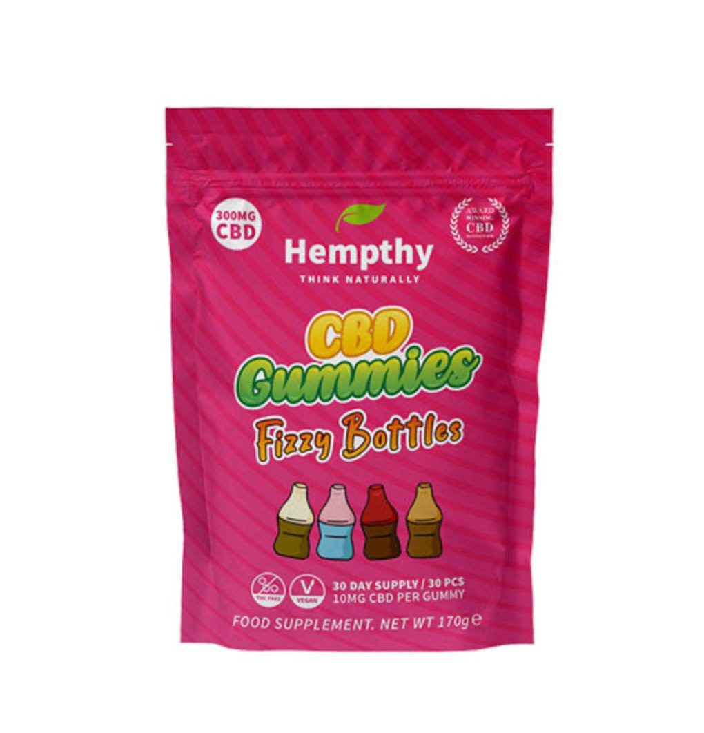 Hempthy 300mg Bags - Fizzy Bottles