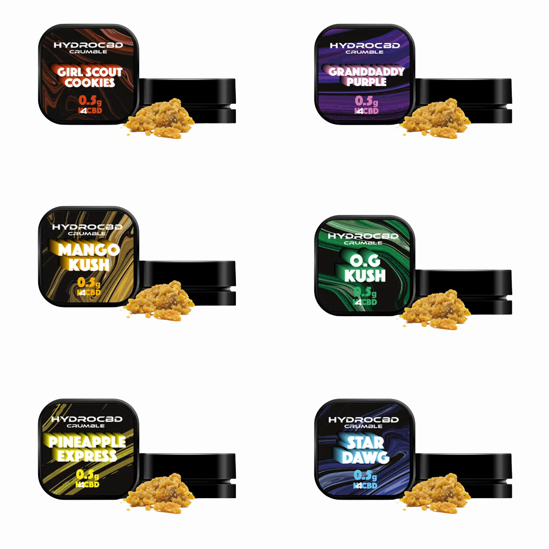 Hydrovape 80% H4 CBD Crumble 0.5g