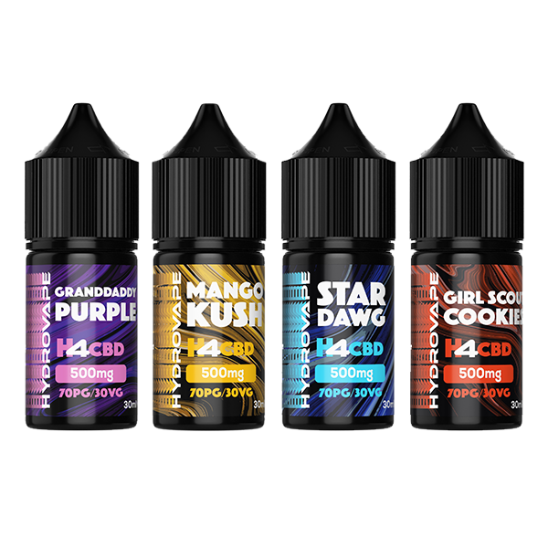 Hydrovape E-Liquid H4CBD Mixed Flavours 500mg 