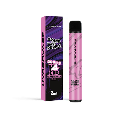 Hydrovape H4CBD Disposable Vape Granddaddy Purple 300mg