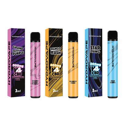 Hydrovape H4CBD Disposable Vape Mixed Flavours 300mg