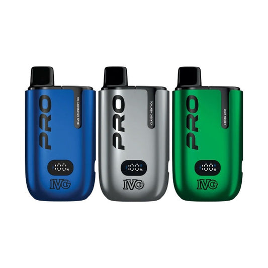 10mg IVG Pro 12 Prefilled Pod Vape Kit 10000 Puffs