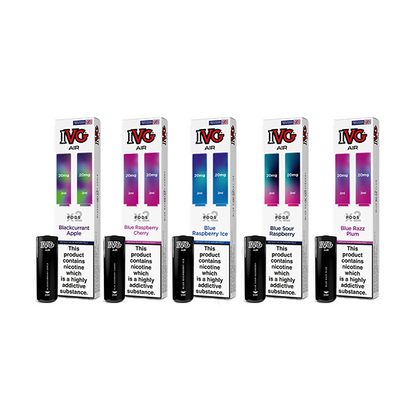 20mg IVG Air Prefilled Pods 2ml 1200 Puffs - 2 Pcs