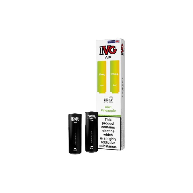 20mg IVG Air Prefilled Pods 2ml 1200 Puffs - 2 Pcs